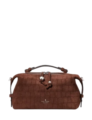 Kate Spade New York Billie Suede Croc Crossbody Bag