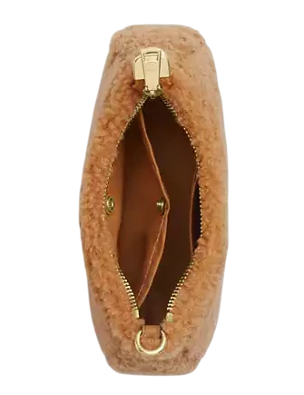 Coach Teri Mini Crossbody Bag In Shearling - Image 2