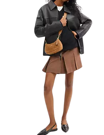 Coach Teri Mini Crossbody Bag In Shearling - Image 4