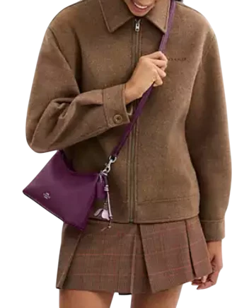Coach Laurel Small Shoulder Bag With Flower Charm - Image 4