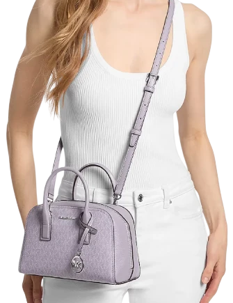 Michael Michael Kors Ashton Small Signature Logo Messenger Bag - Image 4
