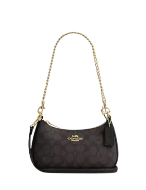 Coach Teri Mini Crossbody Bag In Signature Canvas