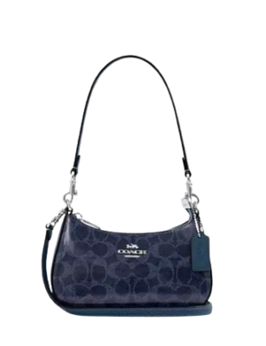 Coach Teri Mini Crossbody Bag In Signature Canvas