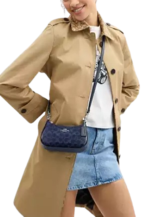 Coach Teri Mini Crossbody Bag In Signature Canvas - Image 2