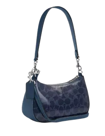 Coach Teri Mini Crossbody Bag In Signature Canvas - Image 3