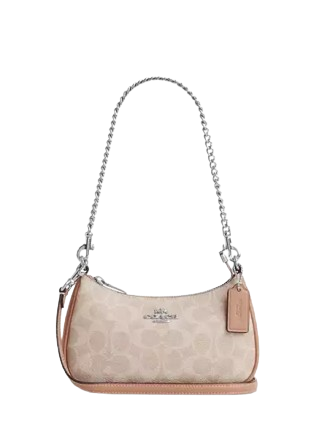 Coach Teri Mini Crossbody Bag In Signature Canvas