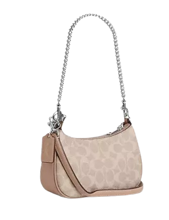 Coach Teri Mini Crossbody Bag In Signature Canvas - Image 3