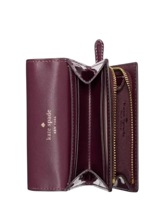 Kate Spade New York Patent Small L-zip Flap Wallet - Image 2