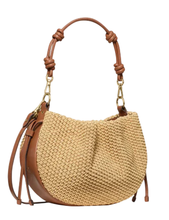Kate Spade New York Pinch Straw Crossbody Bag - Image 3