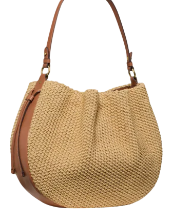 Kate Spade New York Pinch Straw Shoulder Bag - Image 3
