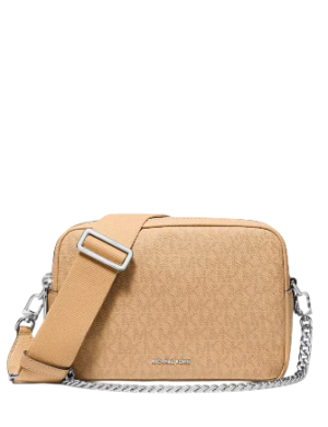 Michael Michael Kors Bryant Medium Signature Logo Camera Crossbody Bag