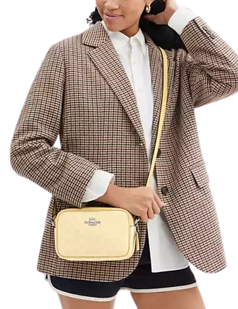 Coach Mini Jamie Camera Bag In Signature Canvas - Image 4
