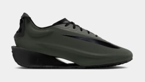 First Sight Noir Womens Lifestyle Shoes (Camo Green/Black/Metallic Dark Grey)