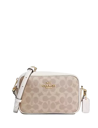 Coach Mini Jamie Camera Bag In Signature Canvas