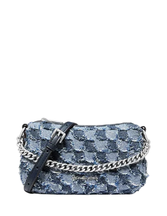 Michael Michael Kors Carmela Small Patchwork Denim Convertible Crossbody Bag