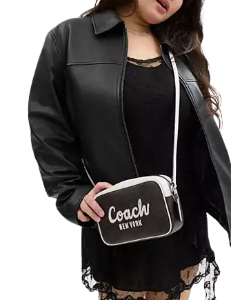 Coach Mini Jamie Camera Bag In Signature Canvas With Coach Print - Image 2