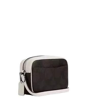 Coach Mini Jamie Camera Bag In Signature Canvas With Coach Print - Image 3