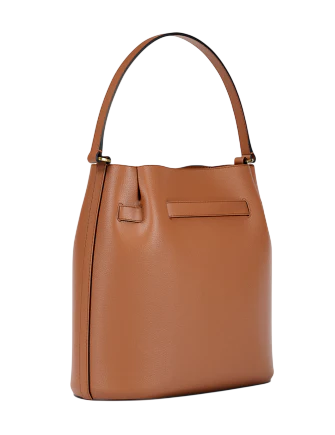 Michael Michael Kors Carson Medium Pebbled Leather Convertible Bucket Crossbody Bag - Image 3