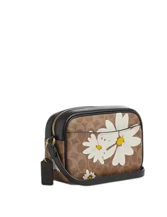 Coach Mini Jamie Camera Bag In Signature Canvas With Floral Print - Image 2