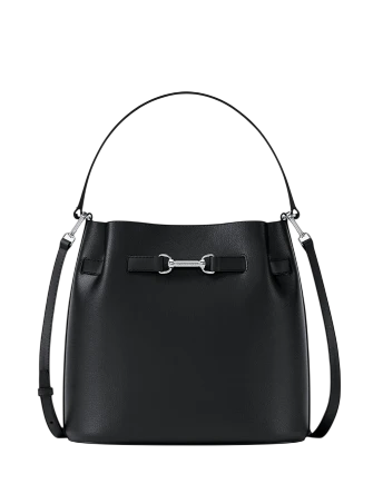 Michael Michael Kors Carson Medium Pebbled Leather Convertible Bucket Crossbody Bag
