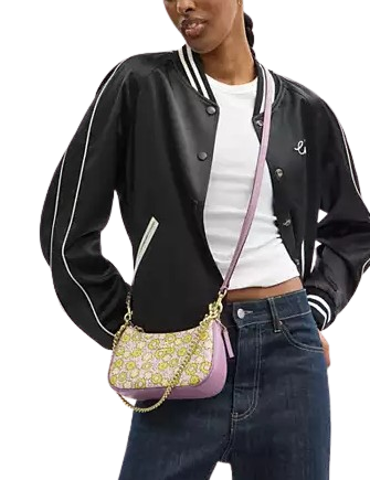 Coach Teri Mini Crossbody Bag With Floral Print - Image 2