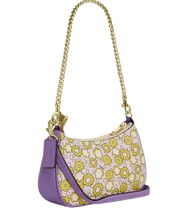 Coach Teri Mini Crossbody Bag With Floral Print - Image 3