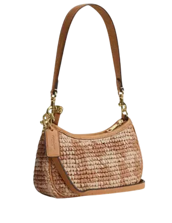Coach Teri Mini Crossbody Bag With Gingham Print - Image 2