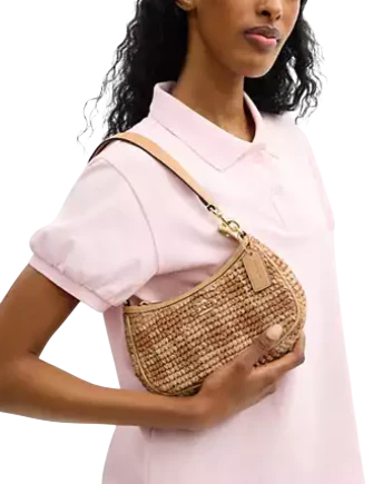 Coach Teri Mini Crossbody Bag With Gingham Print - Image 4