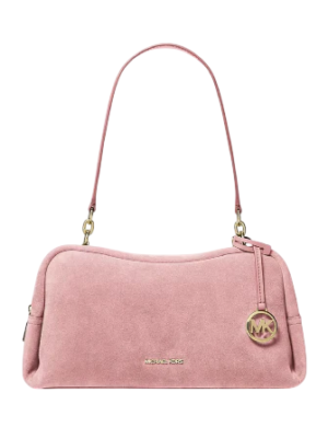 Michael Michael Kors Cecily Medium Suede Shoulder Bag