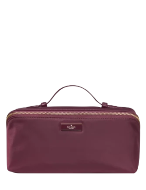 Kate Spade New York Carter Nylon Travel Cosmetic Pouch