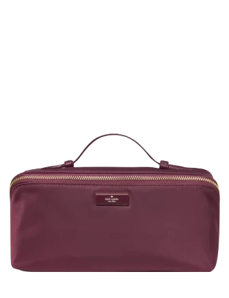 Kate Spade New York Carter Nylon Travel Cosmetic Pouch