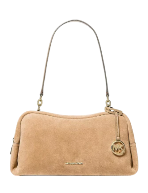 Michael Michael Kors Cecily Medium Suede Shoulder Bag
