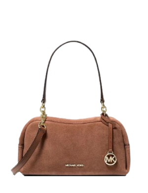 Michael Michael Kors Cecily Small Suede Shoulder Bag
