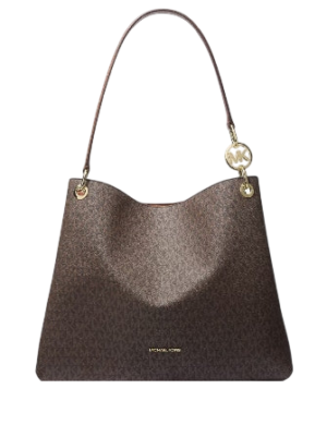 Michael Michael Kors Christina Large Signature Logo Shoulder Bag