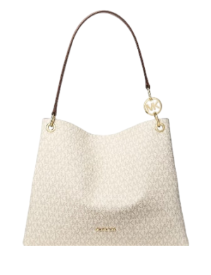 Michael Michael Kors Christina Large Signature Logo Shoulder Bag