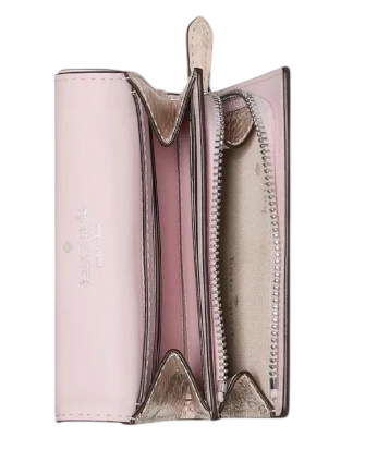 Kate Spade New York Kayla Snake Small L-zip Flap Wallet - Image 3