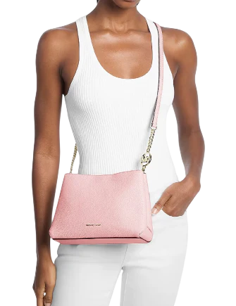 Michael Michael Kors Christina Small Pebbled Leather Crossbody Bag - Image 3