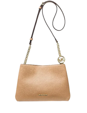 Michael Michael Kors Christina Small Pebbled Leather Crossbody Bag