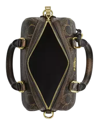 Coach Mini Rowan Crossbody Bag In Loved Signature Canvas With Charms - Image 2