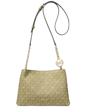 Michael Michael Kors Christina Small Signature Logo Crossbody Bag