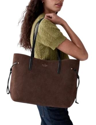 Kate Spade New York Cleo Suede Tote Bag - Image 2