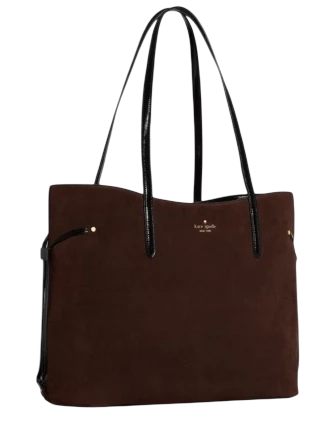 Kate Spade New York Cleo Suede Tote Bag - Image 3