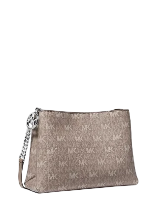 Michael Michael Kors Christina Small Signature Logo Crossbody Bag - Image 3