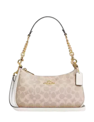 Coach Teri Shoulder Bag In Signature Canvas