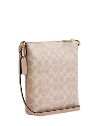 Coach Mini Rowan File Bag In Signature Canvas - Image 4
