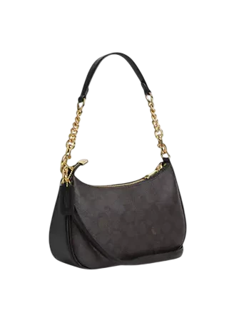 Coach Teri Shoulder Bag In Signature Canvas - Image 3