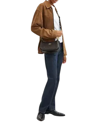 Coach Teri Shoulder Bag In Signature Canvas - Image 4