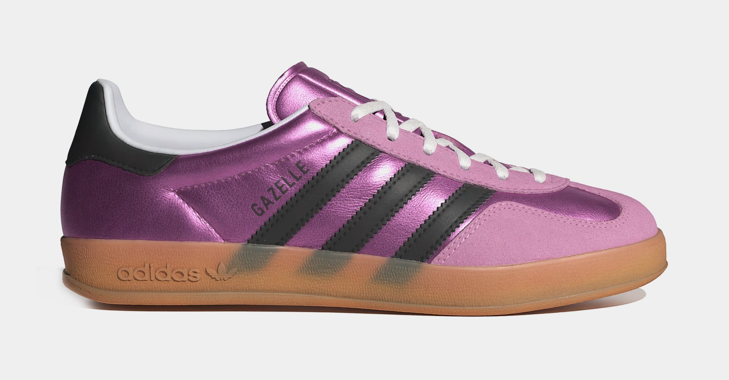 Gazelle Indoor Womens Lifestyle Shoes (Bliss Lilac/Core Black/Purple)