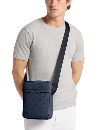 Michael Michael Kors Cooper Logo Debossed Flight Bag - Image 4