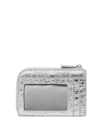 Kate Spade New York Crinkle Metallic Mini Zip Card Case - Image 2